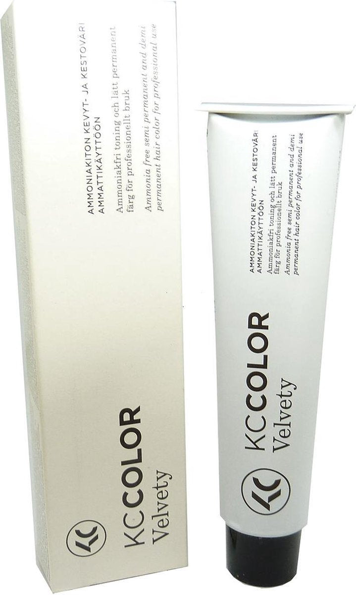 KC Color Velvety Haarkleur coloration semi + demi permanent zonder ammoniak 60ml - 09.4 very light blonde copper / sehr hellblond kupfer