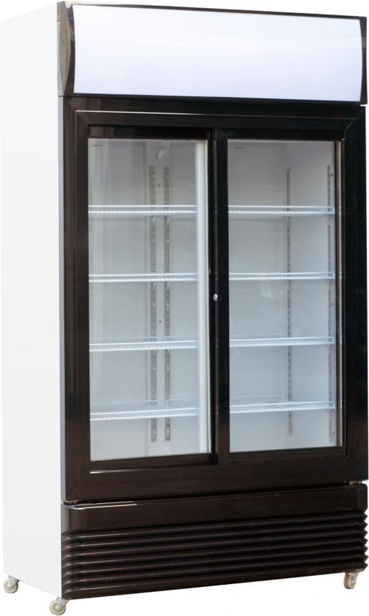Horeca Koelkast 2 Schuifdeuren Glas | 750 Liter