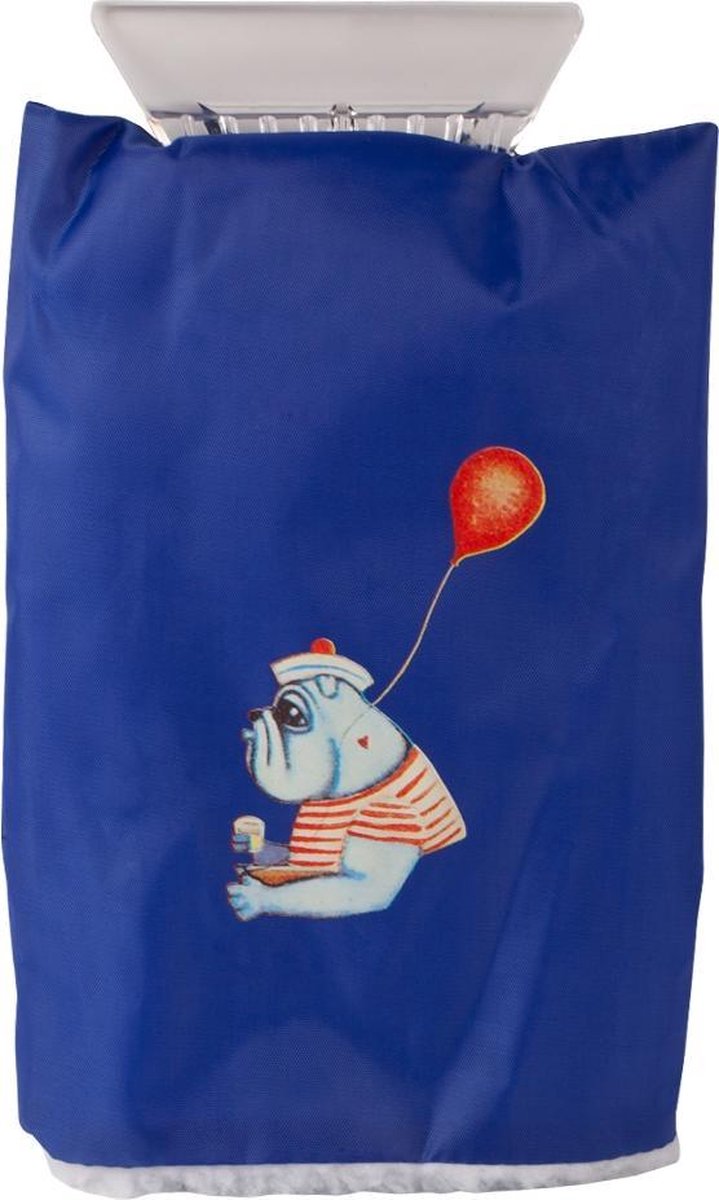 BiggDesign- Mr. Allright Man- Ijskrabber-Handschoen-Blauw