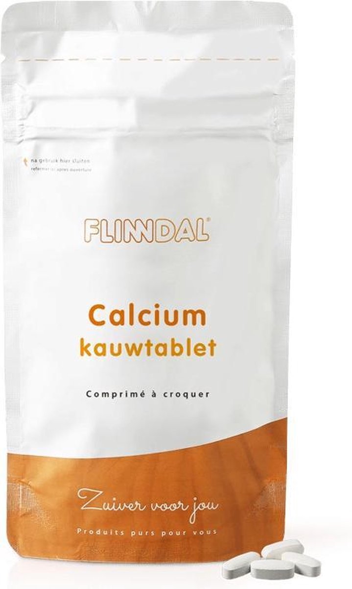 Calcium kauwtablet (Voor botten en tanden