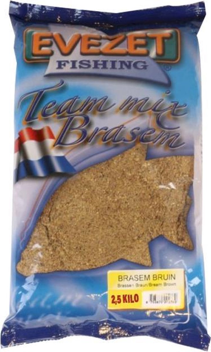 Evezet Teammix Brasem - Bruin - 2.5kg - Bruin