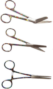 Verpleegkunde Scharen Set - Psychedelic | Zorg - Zuster - Cadeau - Verpleegster - Accessoires