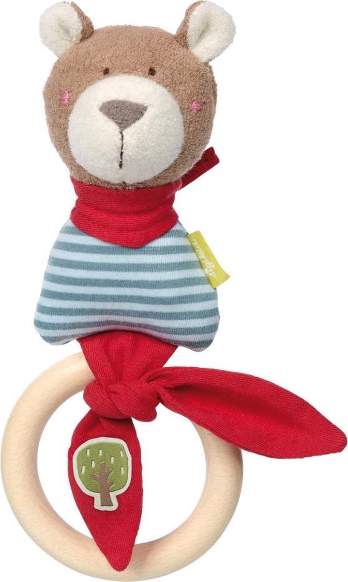 Sigikid Green Houten Grijpspeeltje Beer 41787