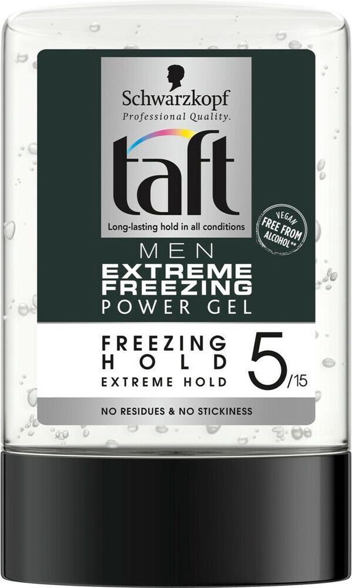Schwarzkopf Taft Extreme Power Gel Tottle 300 ml - 6 stuks - Voordeelverpakking