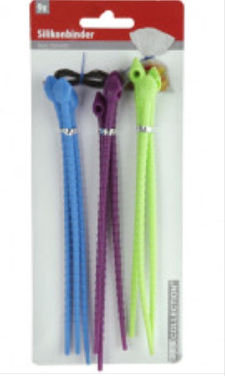 zak sluiters vershoud sluiters silicone groen blauw paars
