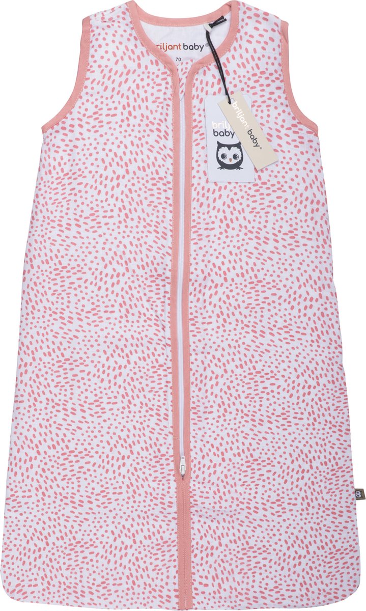 KINDERSLAAPZAK HYDROFIEL MAAT 70 MINIMALWHITE | ROZE
