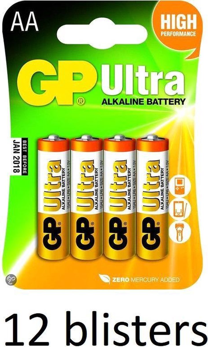 GP Super Alkaline mignon - 48 stuks