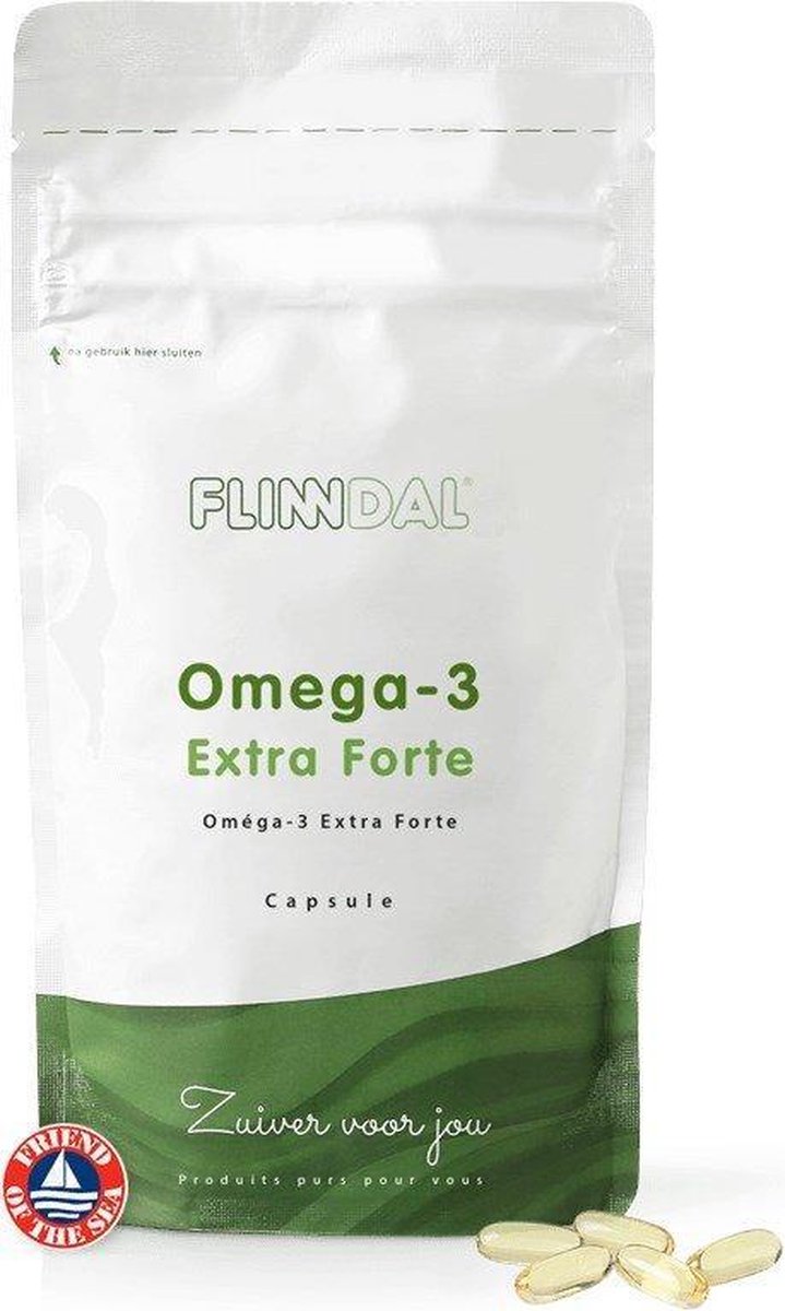 Omega-3 Extra Forte 90 capsules - Extra hoog gedoseerd visoliesupplement