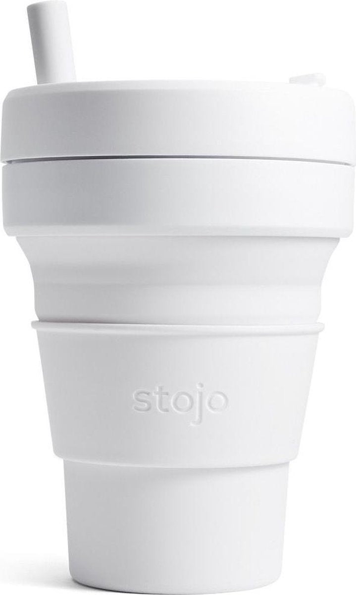 Stojo Biggie Cup Brooklyn - Uitgebreide Verpakking - 470 ml