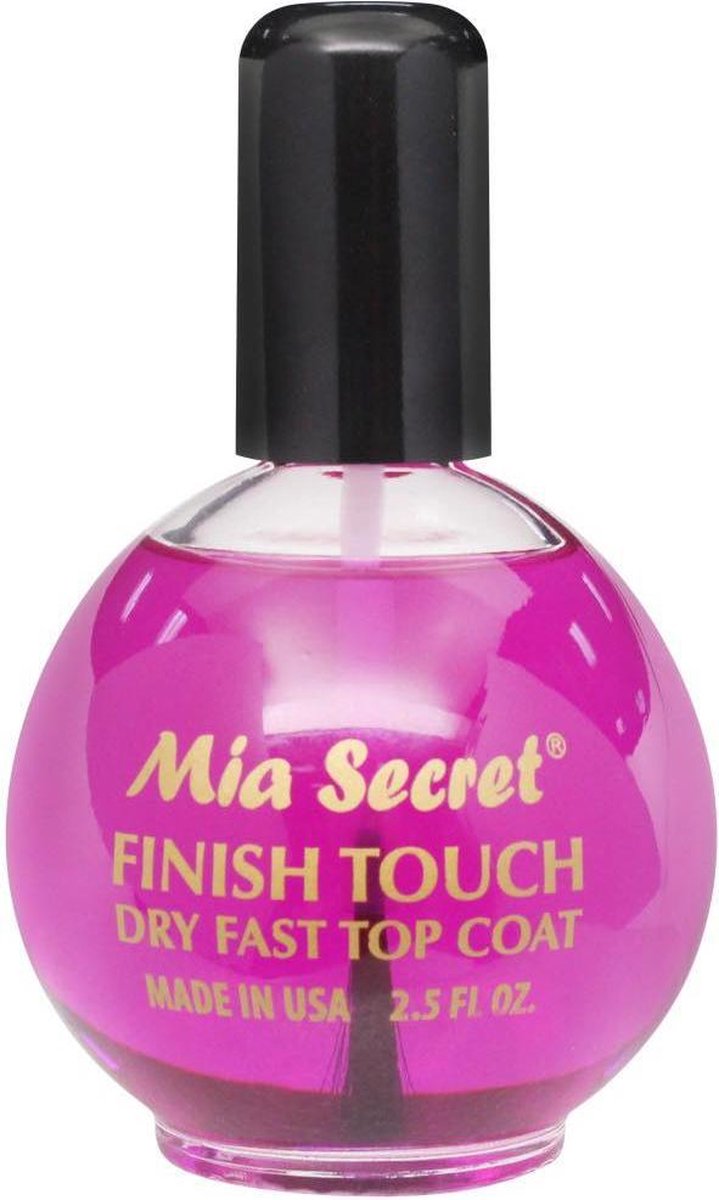 MIA SECRET  Finish Touch Sneldrogend Top Coat -  Fast Dry - 75ml