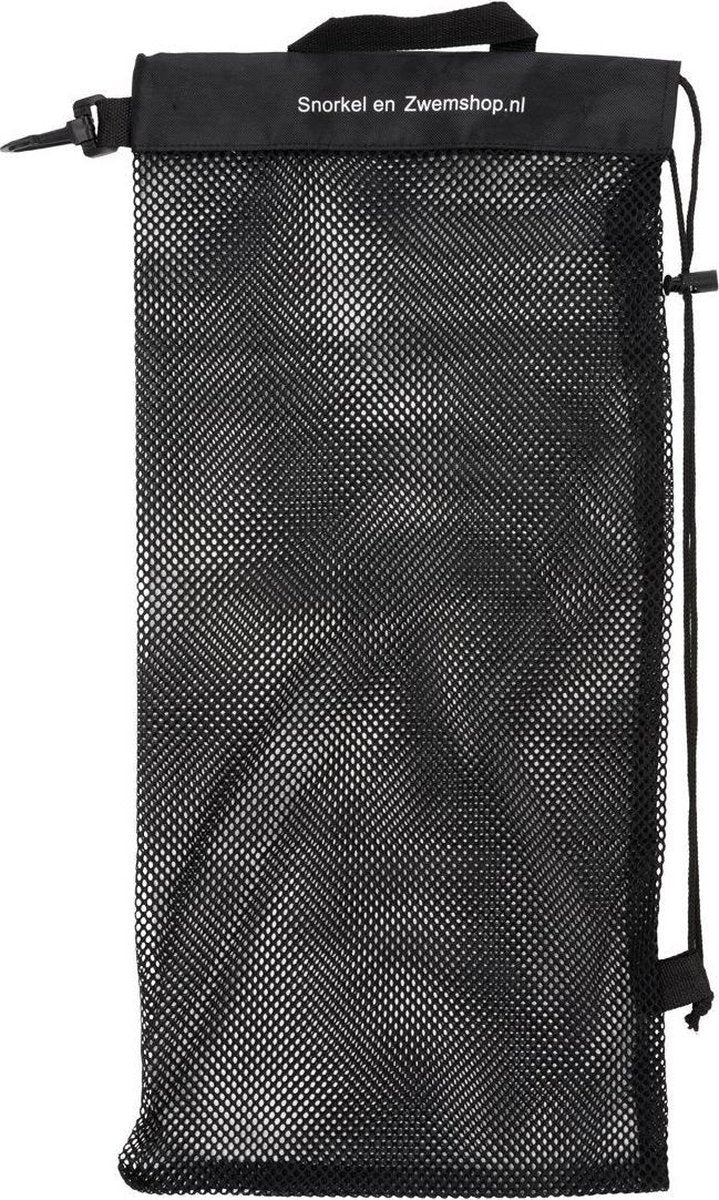 Snorkel&Zwemshop Mesh Bag - Zwart