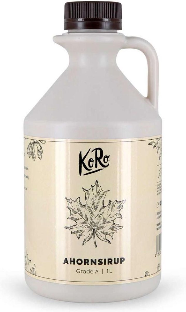 KoRo | Biologische ahornsiroop grade A | 1 L