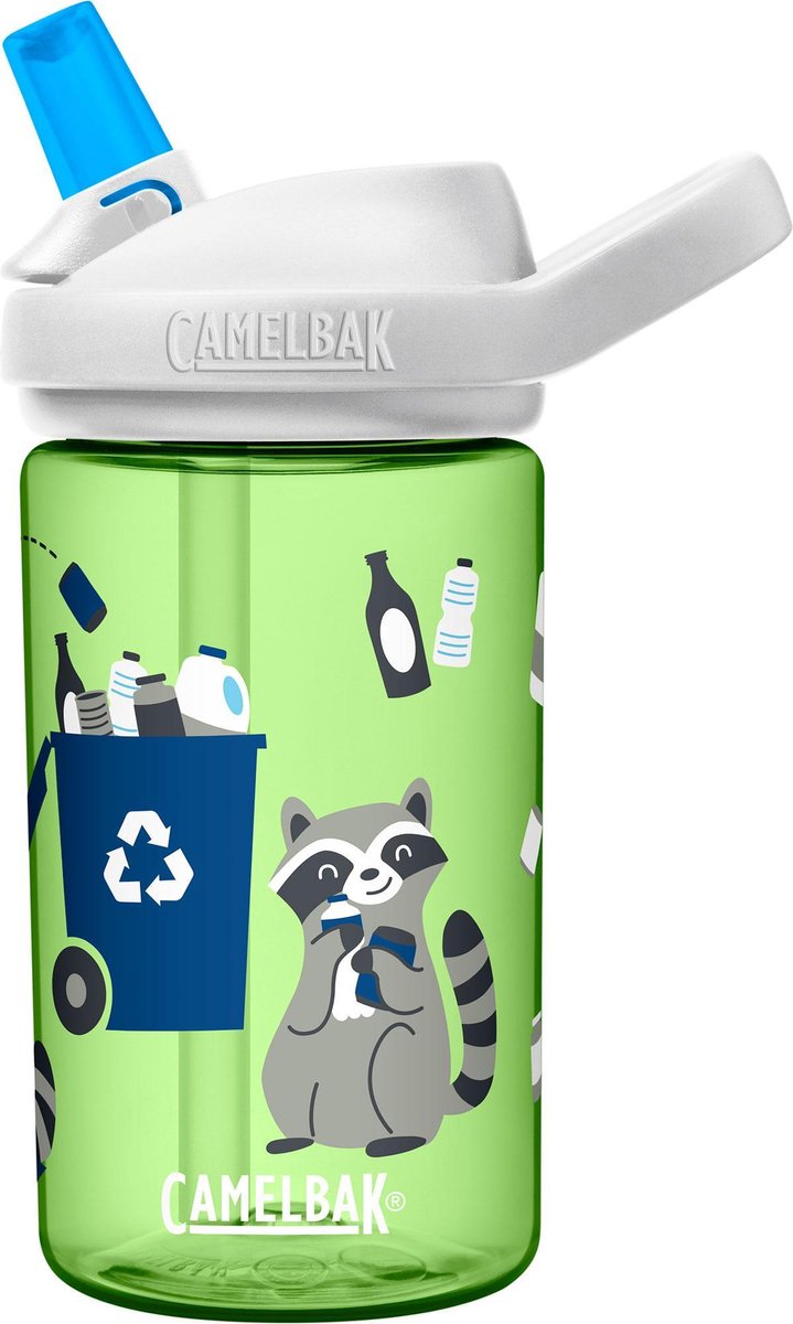 Camelbak Eddy Kids - Drinkfles - 400 ml - Recycling Racoons