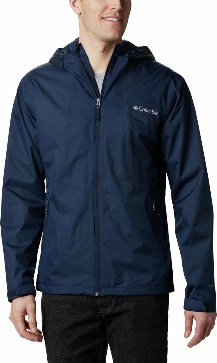 Columbia Inner Limits II Jacket Heren Outdoorjas Collegiate Navy - Maat XL