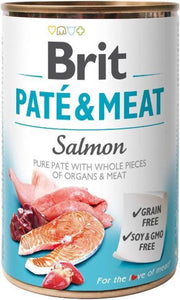 BRIT Pate & Meat Zalm 6 x 400 gram