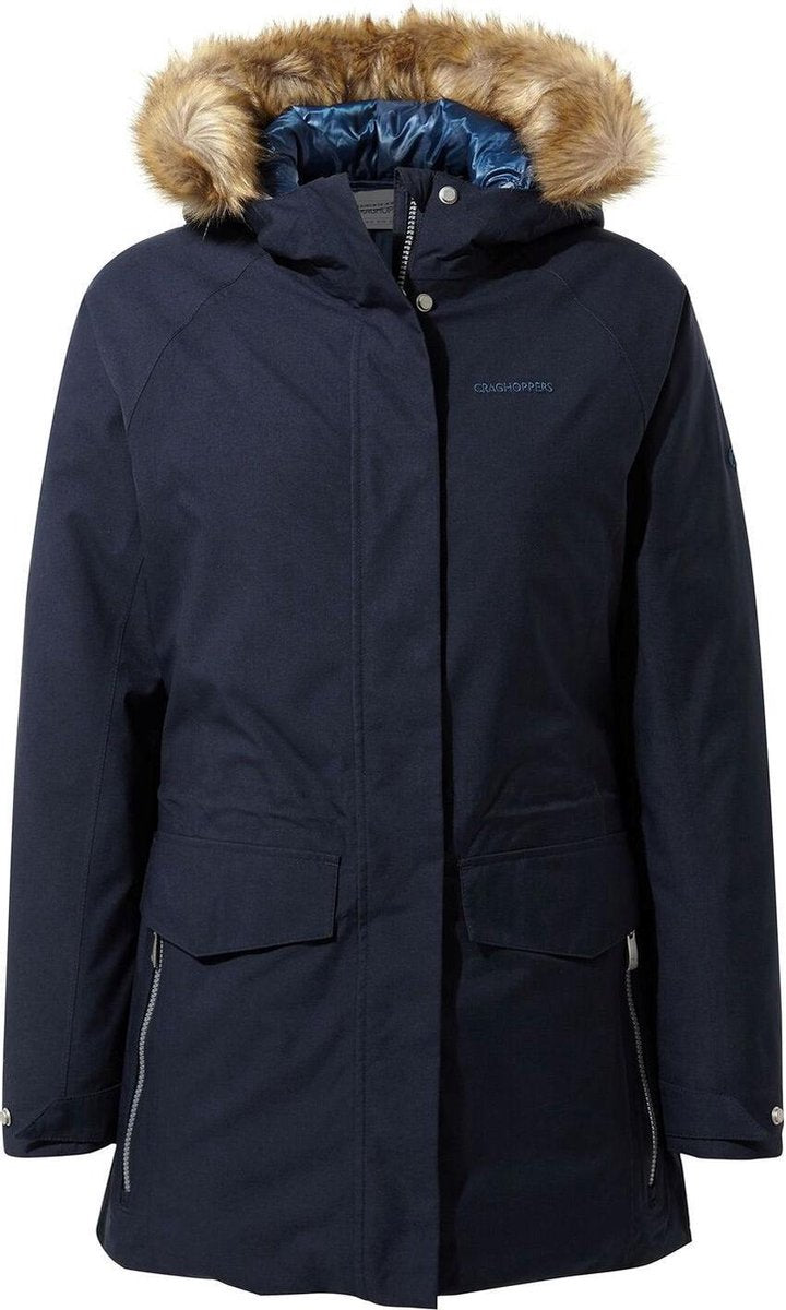 Craghoppers - Waterdichte 3-in-1 jas voor dames - Sakura - Donker Blauw - maat XL (44)