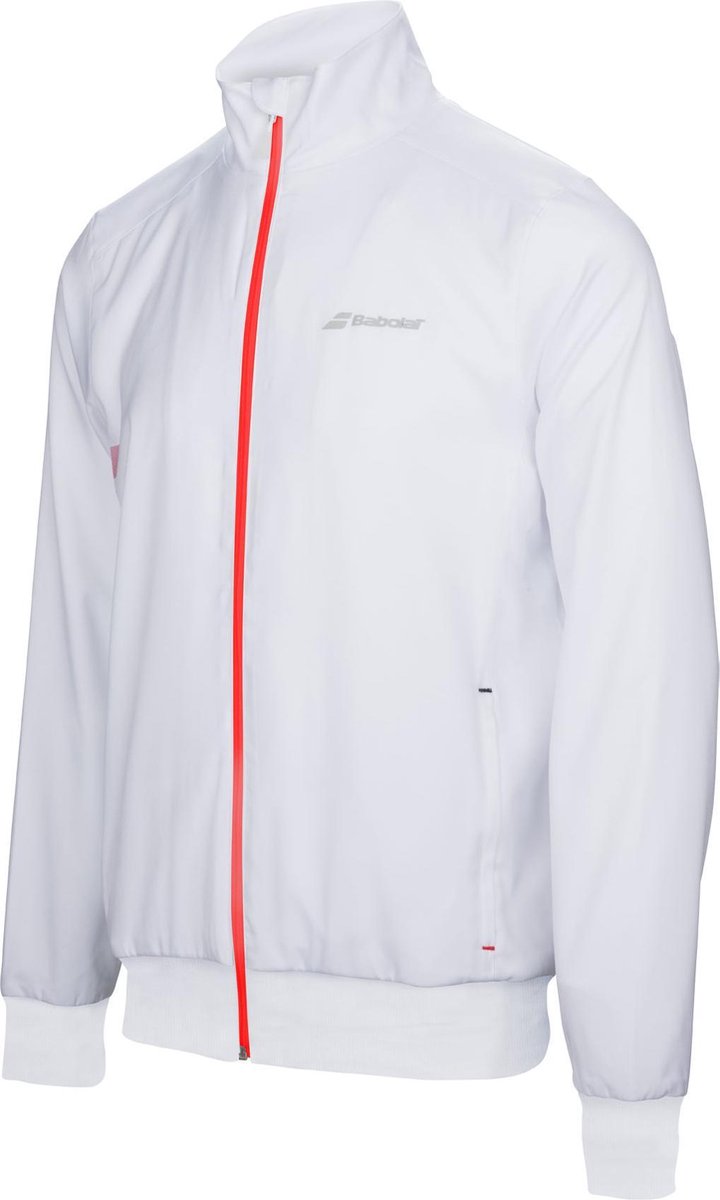 Babolat Core Club Sporttrui - Maat 152  - Unisex - wit Maat 152-164