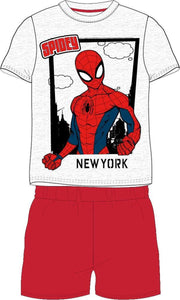 SpiderMan Kinder Shortama Zomerset Maat 98 Grijs/Rood
