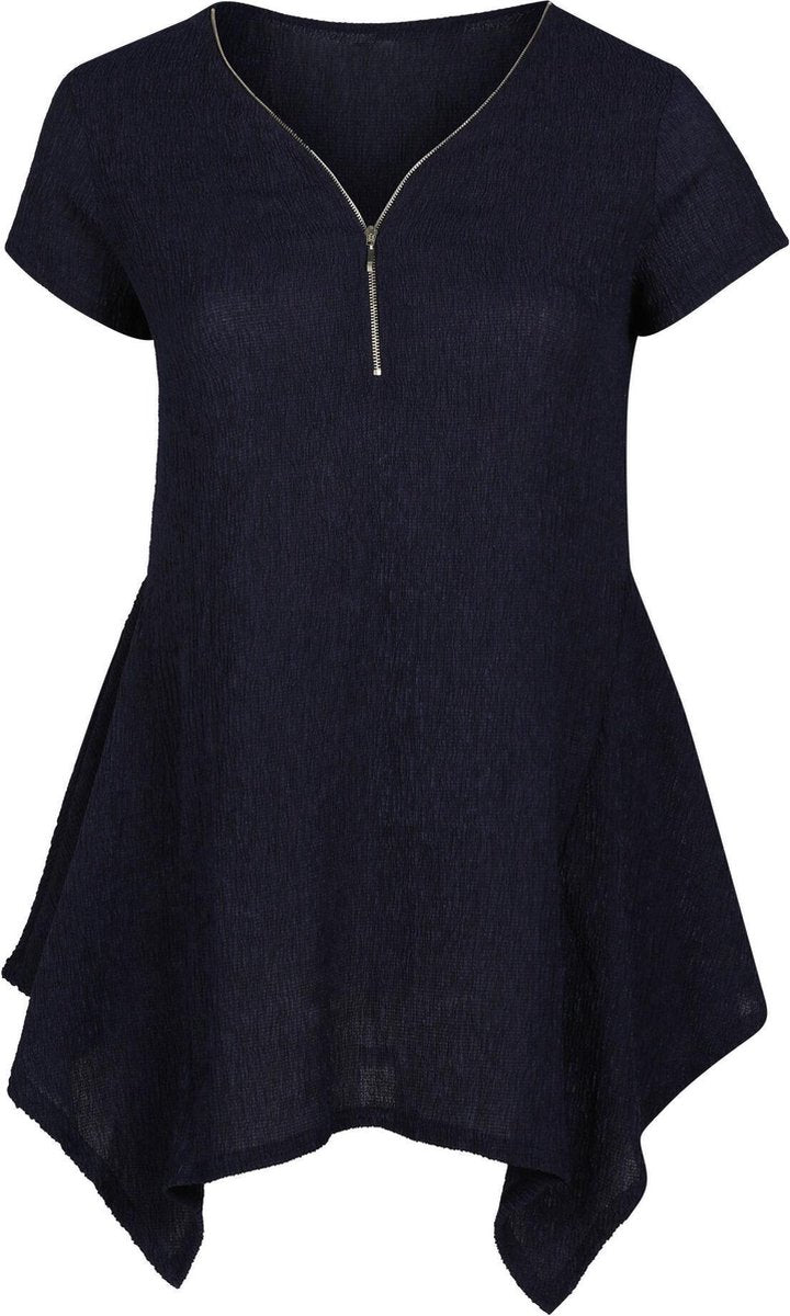 Tuniek in crincletricot
