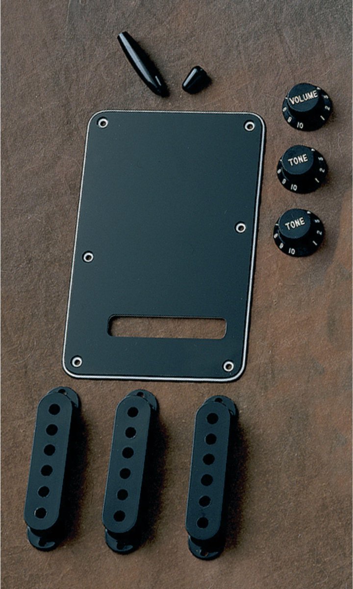 Strat Accessory Kit zwart