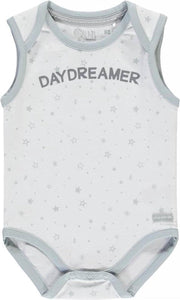 Quapi Newborn Unisex Rompertje Zenn - Wit - Maat 68
