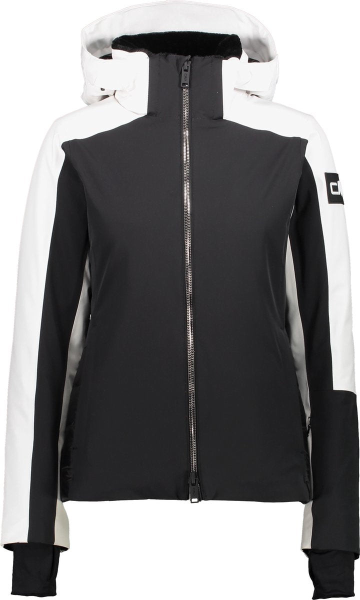 CMP - Dames Ski Jacket - Wit/Zwart - D38 = S