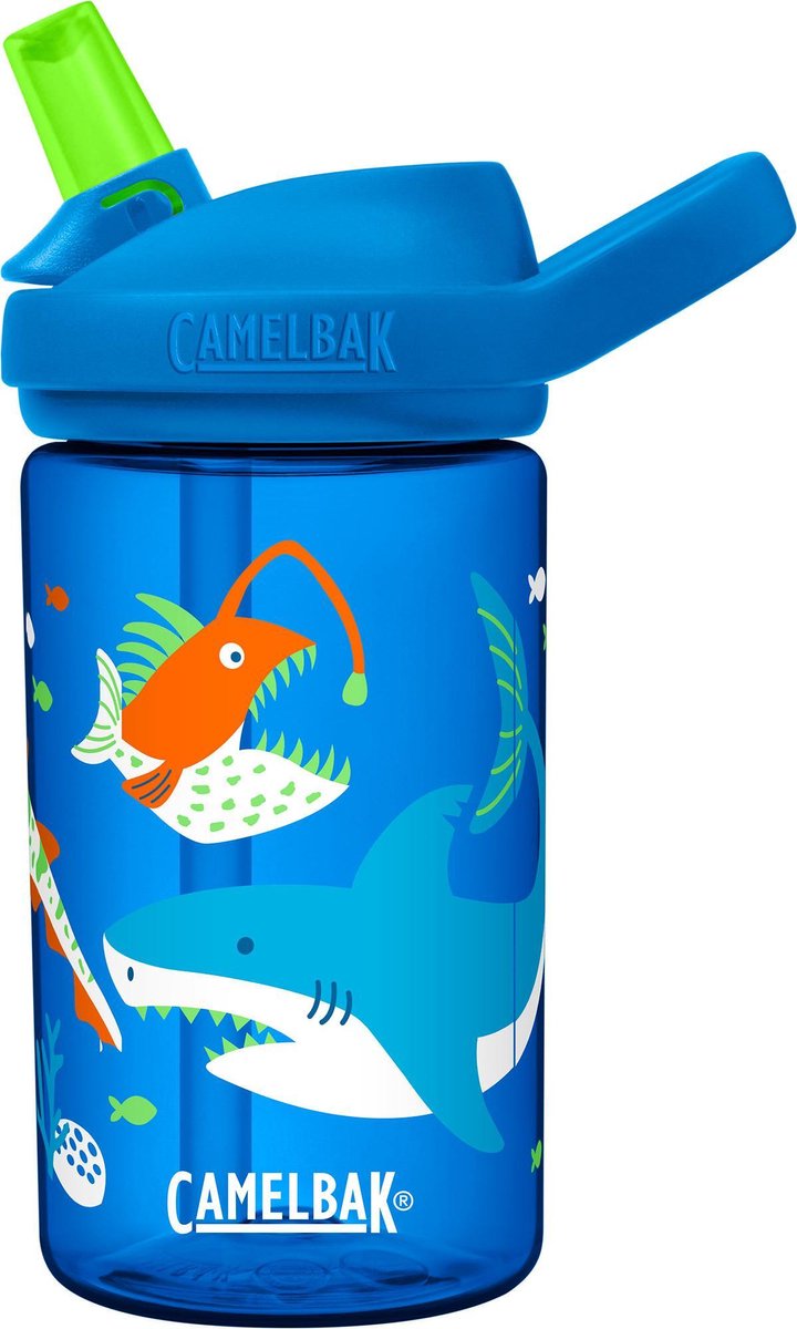 Camelbak Eddy Kids - Drinkfles - 400 ml - GLOW IN THE DARK Shark