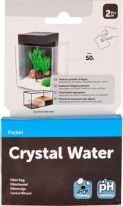Flamingo Aquarium accessoire Crystal Water - Wit - 2 stuks < 50 liter