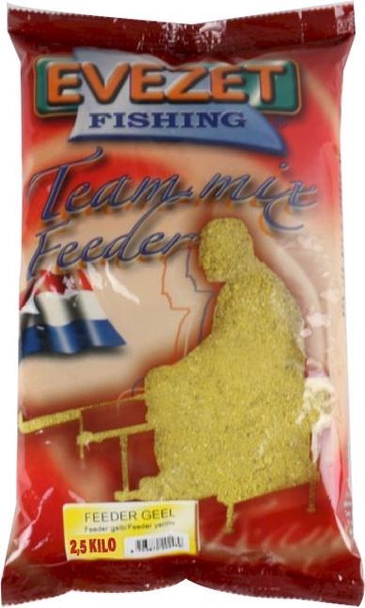 Evezet Teammix Feeder - Geel - 2.5kg - Geel