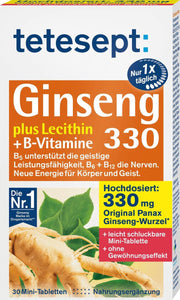 tetesept Ginseng 330 minitabletten (30 stuks)