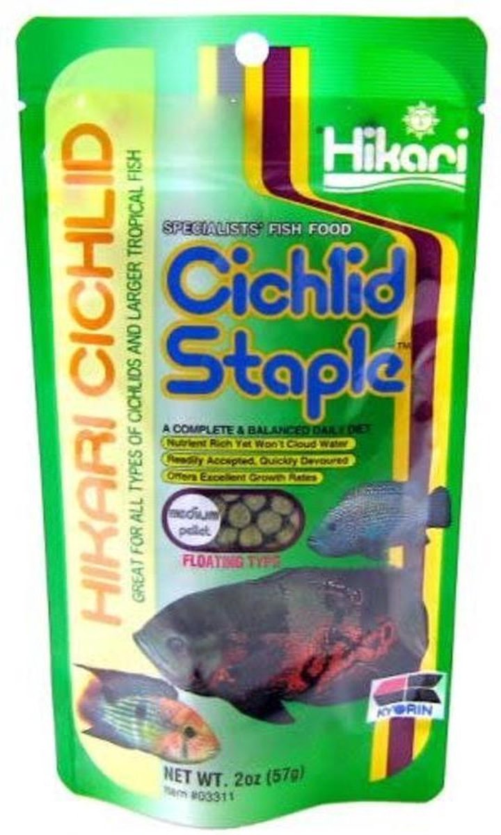 Hikari Cichlid Staple Medium 250gr