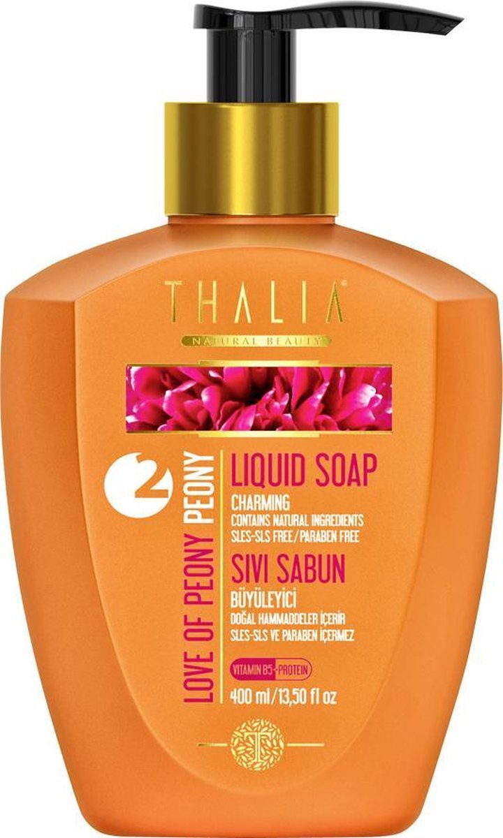 Thalia Pioenroos Vloeibare Zeep 400 ml