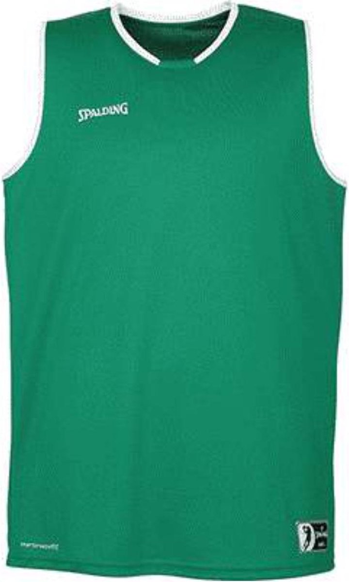 Spalding Move Tanktop - maat 128 - groen/wit