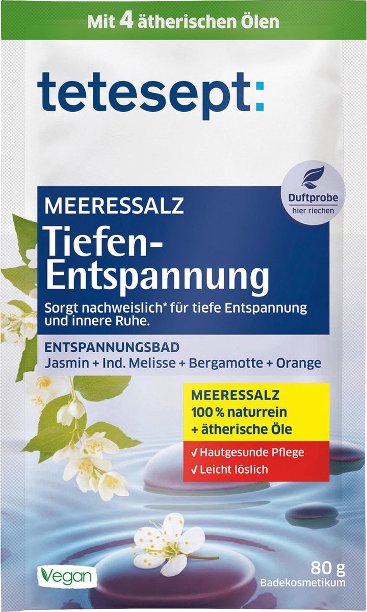 tetesept Badzout zeezout Tiefenentspannung (80 g)