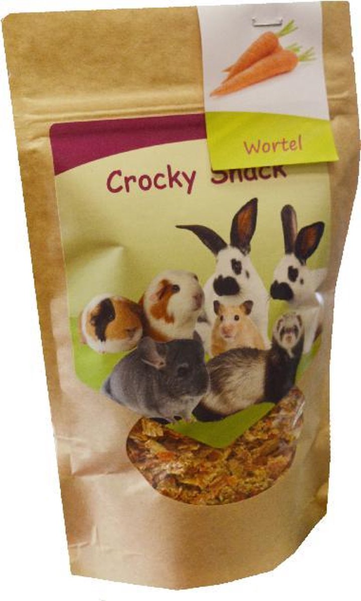 Crocky Snack wortel 120g
