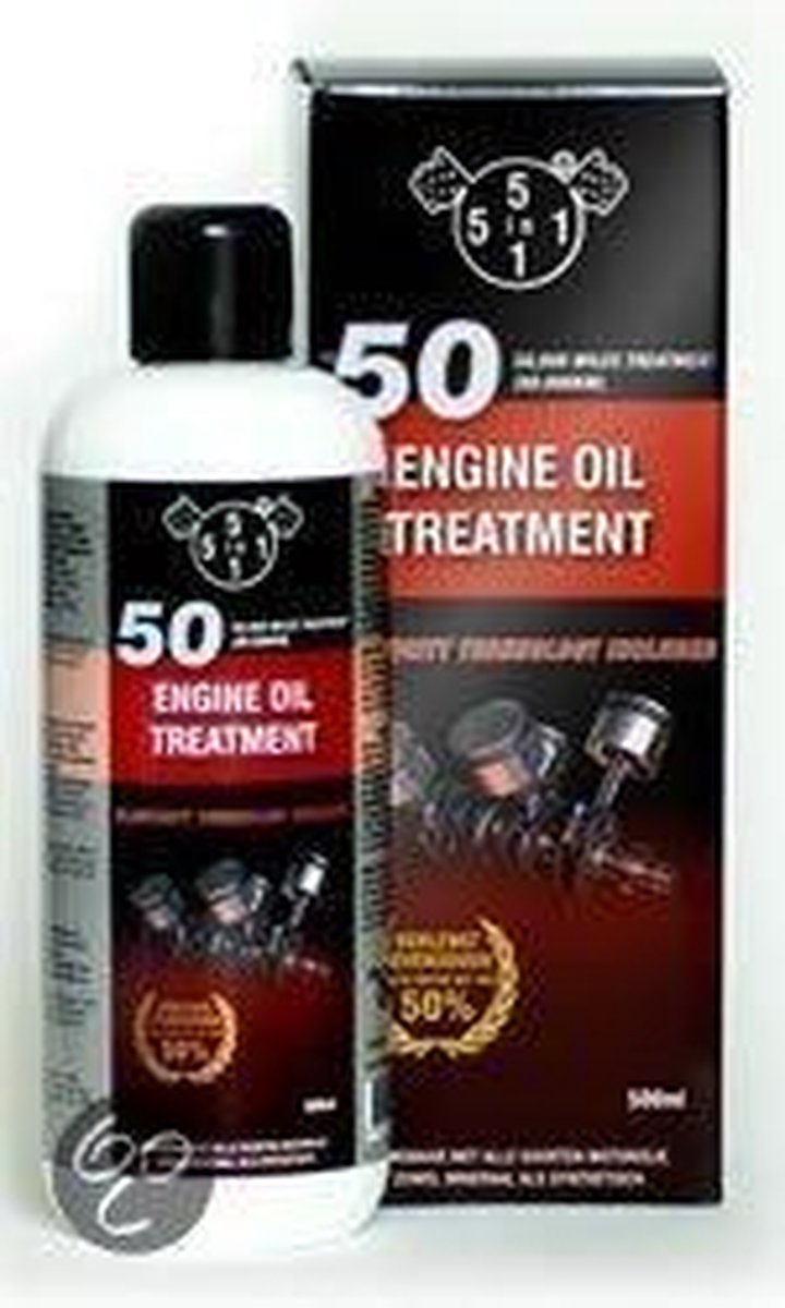 5 in 1 Reiniging en beschermingsmiddel 5 in 1 Engine oil treatment 500ml