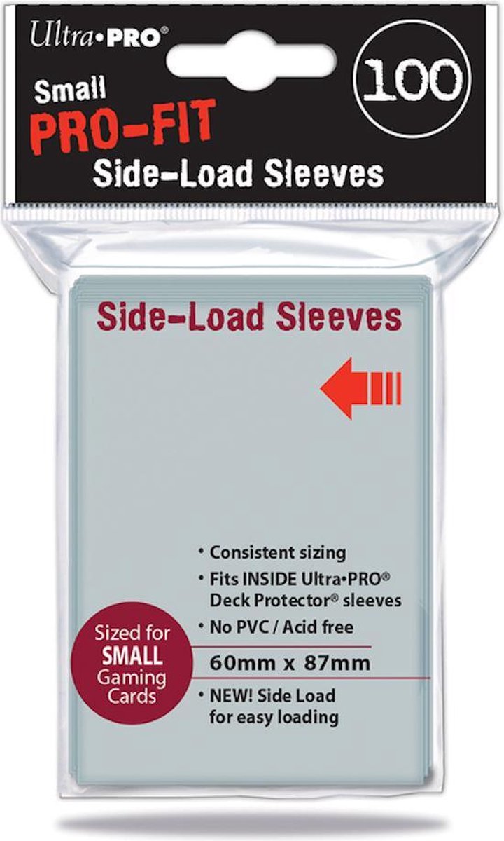 Ultra Pro Pro-Fit Side Load Sleeves 60x87mm