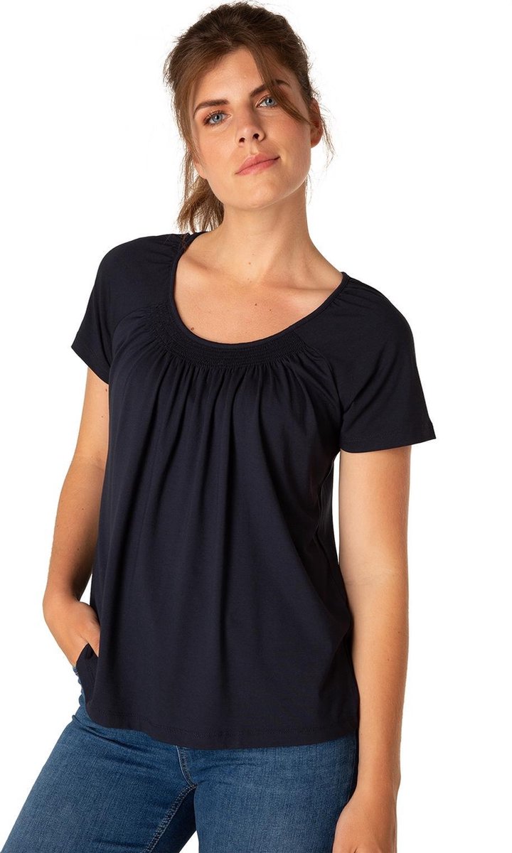 YEST Yoki T-shirt - Dark Blue - maat 42