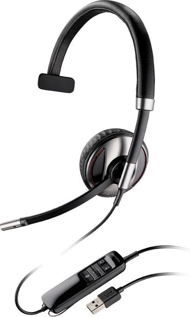 POLY 87505-01 hoofdtelefoon/headset Hoofdband Bluetooth Zwart