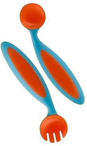 Benders Bewegend bestek - Blauw/Oranje