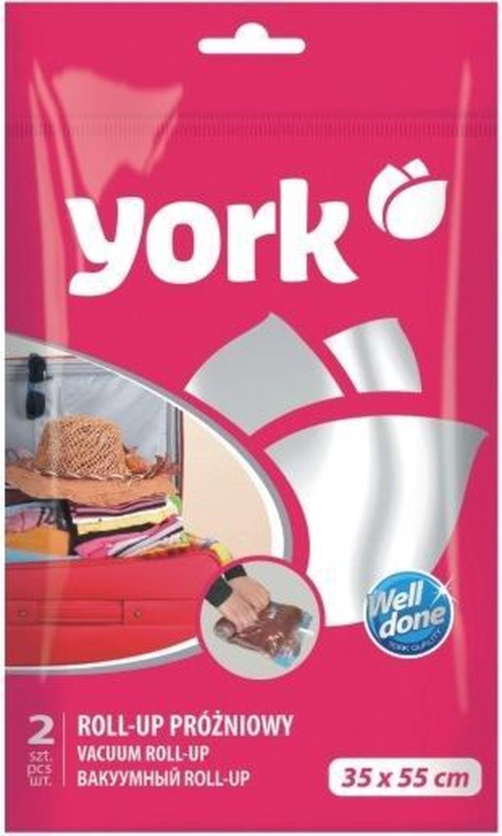York Vacuümzakken - 10 stuks - 35 x 55 cm