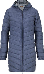 Life-Line Sveril Fake Down Jas - Dames Outdoor Regenjas - Blauw/Grijs - Waterafstotend