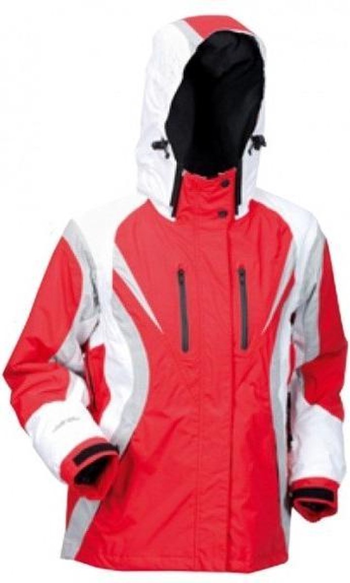Hi-Tec Dames Vanta Wintersportjas Rood Wit Maat XS