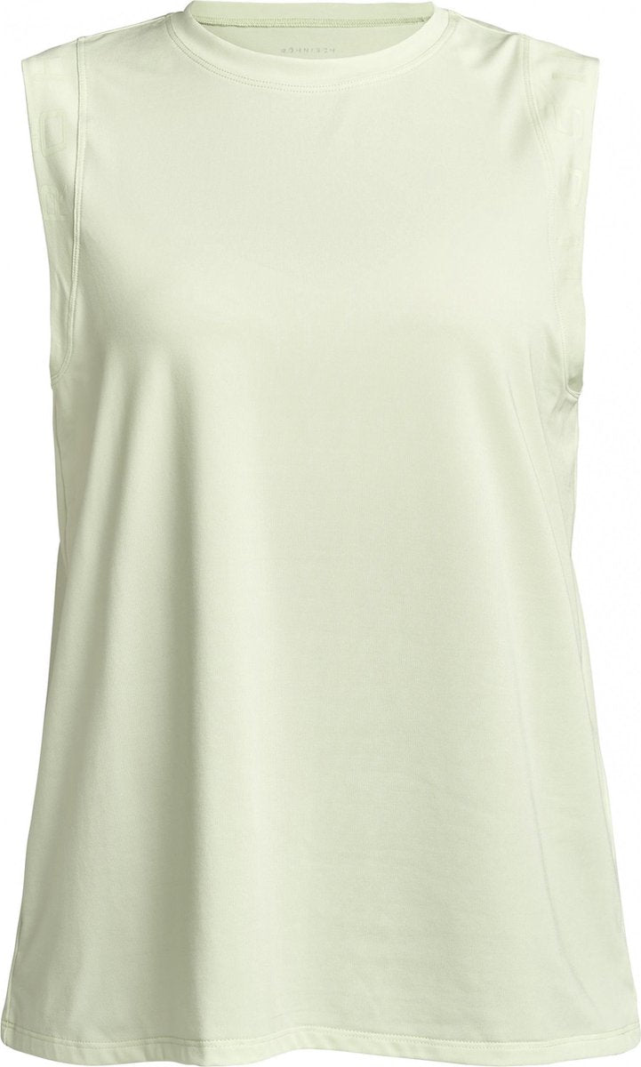 Röhnisch Singlet Kay Dames Polyester Lime/crème Maat Xl