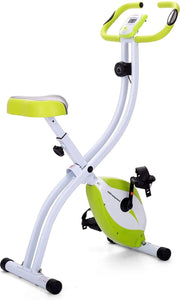 Gutos Sportbike Hometrainer - Fiets - Hometrainers - Groen - Fitness voor ouderen - Inklapbaar - Opvouwbaar - Hometrainers fitness - Fitnessbike - Met hartslagmeter - Telefoonhouder - Fitness fiets