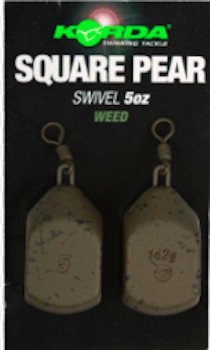 Flat Pear Swivel Blister (2 pcs) 3.5oz/98gr Gravel