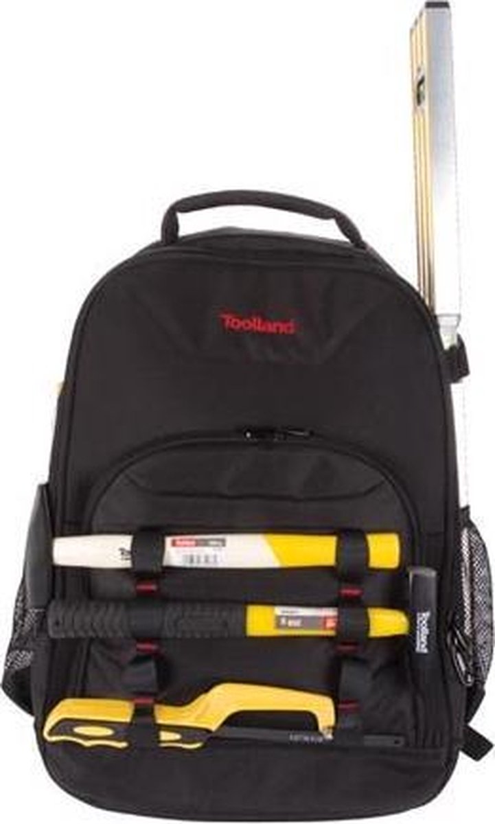 Toolland Gereedschapsrugzak 38 X 50 X 20 Cm Polyester Zwart
