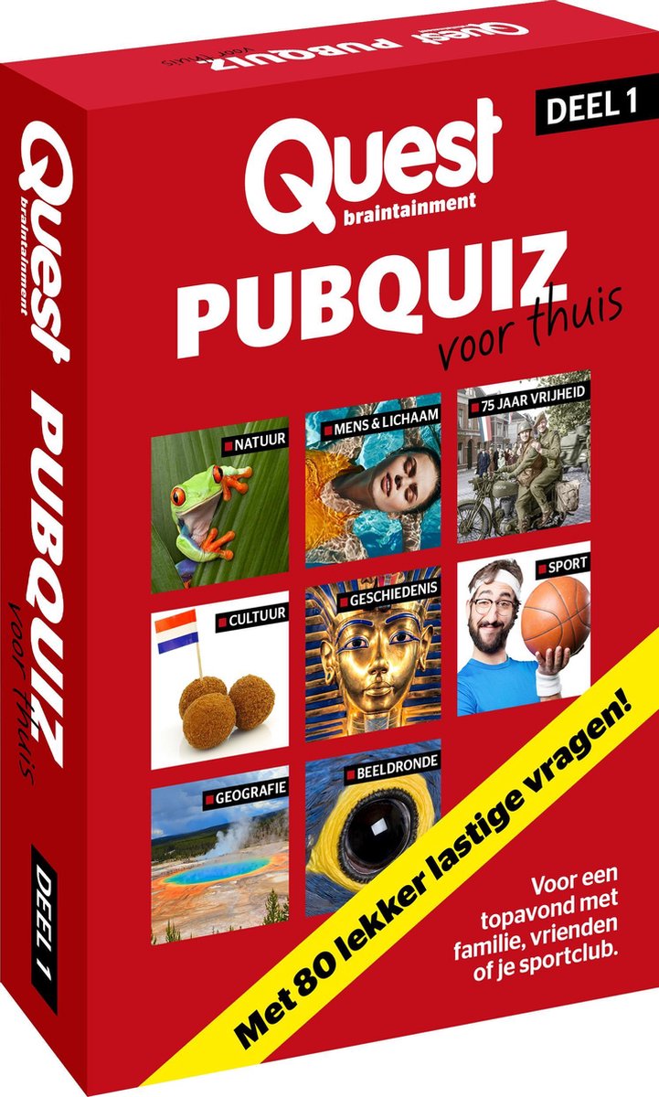 Quest Pubquiz voor Thuis Deel 1