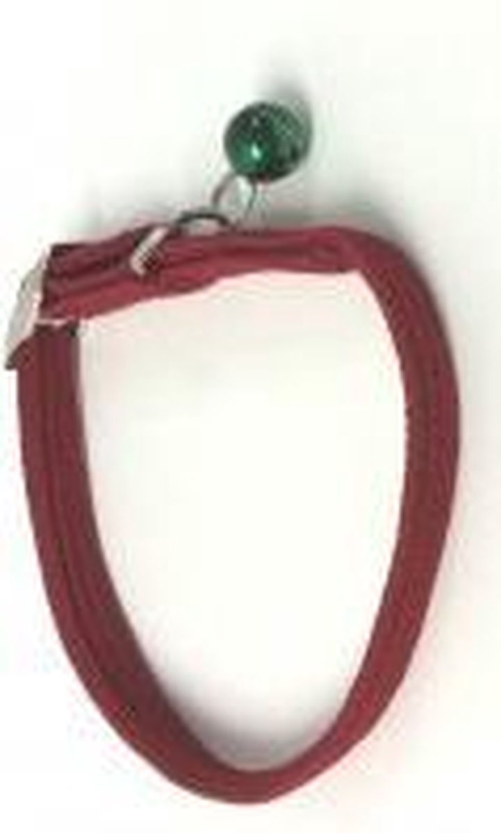 Kattenhalsbandje- stretch- rood-Animal King