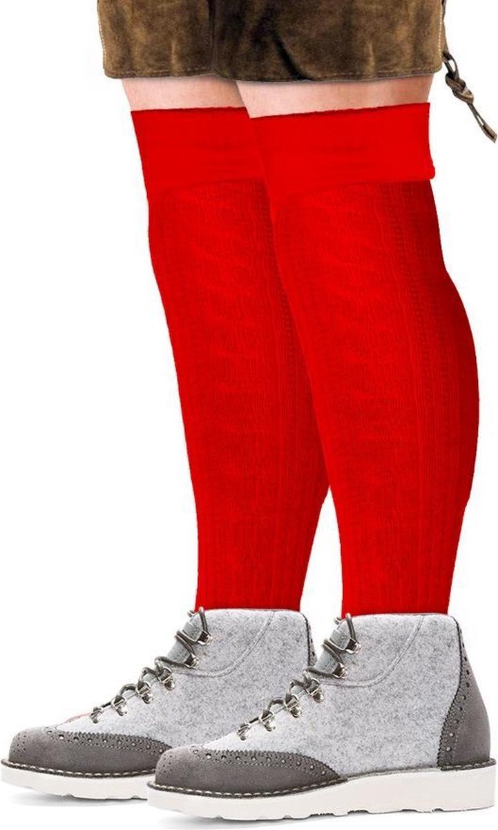 Tiroler sokken rood